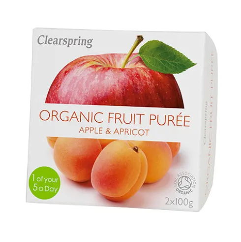 Frugtpuré Økologisk 200 g | Æble Og Abrikos