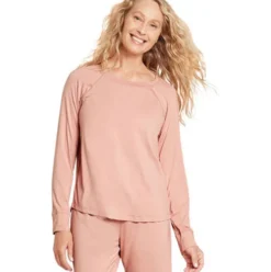Goodnight Raglan Sleep Top Dusty Pink | Str. L