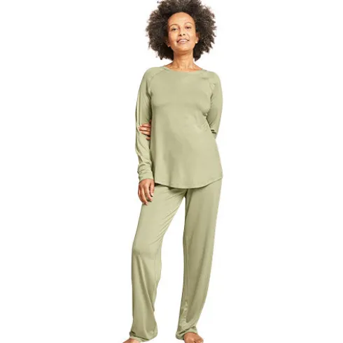Goodnight Raglan Sleep Top Sage | Str. Xl