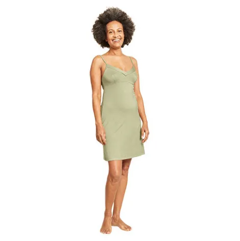 Goodnight Slip Sleep Dress Sage | Str. L