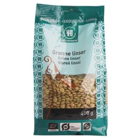 Grønne Linser Økologisk