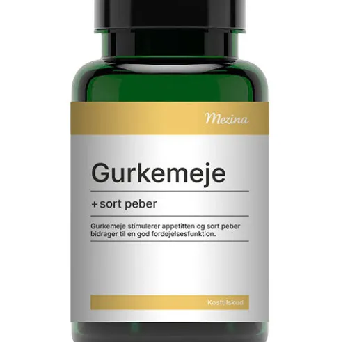 Gurkemeje + sort peber