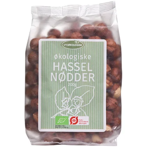 Hasselnødder Økologisk