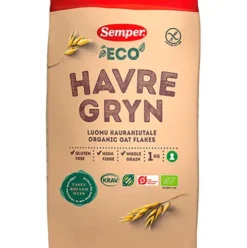 Havregryn Glutenfri Økologisk Fin