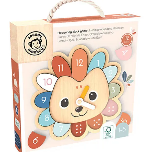 Hedgehog Clock Game | 1-5 år