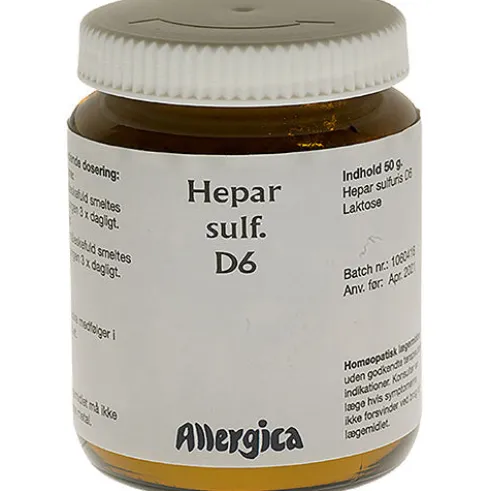 Hepar Sulf. D6 Trit
