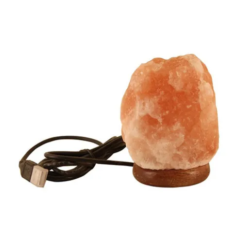 Himalaya Salt Usb Lampe Naturel Pink 500-1000g