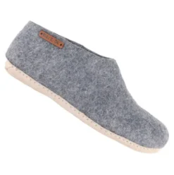 Hjemmesko m. Læder Sål Denim | 36