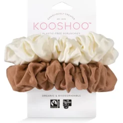 Hår Scrunchie Plastfri | Cappuccino