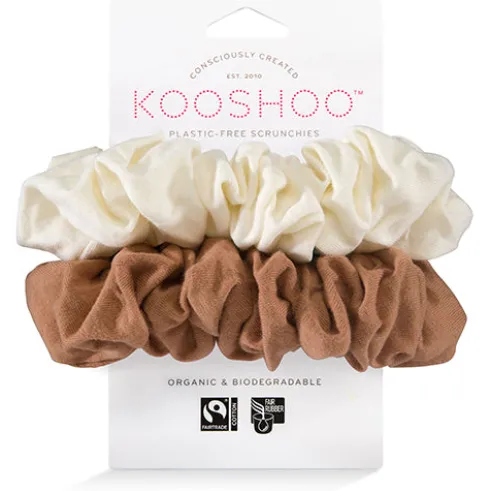 Hår Scrunchie Plastfri | Cappuccino