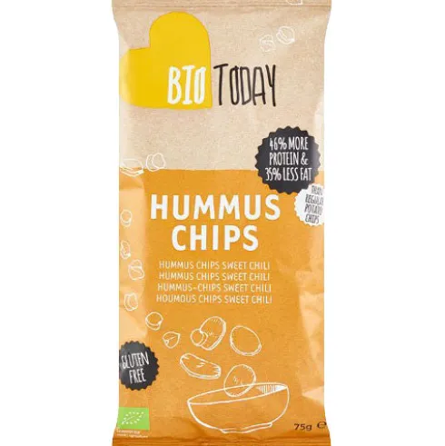 Hummuschips Med Sød Chili Økologisk