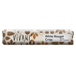 Hvid Nougat Bar Økologisk