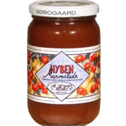 Hybenmarmelade Sødet M.æble Økologisk