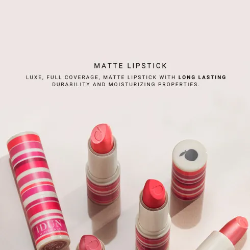 IDUN Minerals Matte Lipstick | Jordbær 107