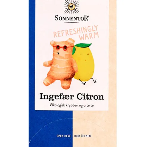 Ingefær Citron Te Økologisk Sonnentor