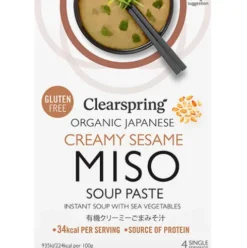 Instant Miso Soup Cremet Sesam Økologisk
