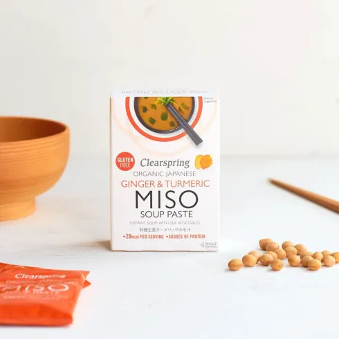 Instant Miso Soup | Ingefær & Gurkemeje Økologisk