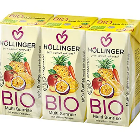 Juice 3 x 200 ml Økologisk | Multijuice