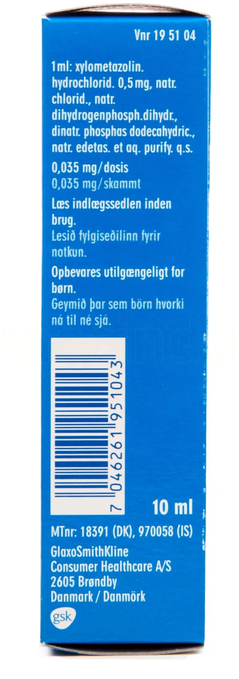 Junior Ukonserveret Næsespray 10 ml