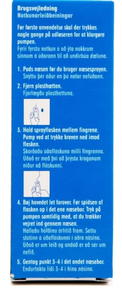 Junior Ukonserveret Næsespray 10 ml