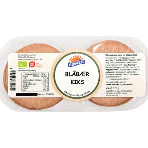Kiks M. Blåbærfyld Økologisk