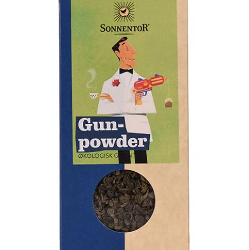 Kinesisk Grøn Te Gunpowder Økologisk