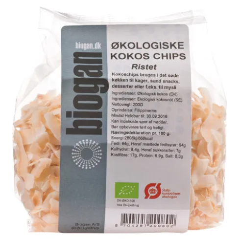 Kokoschips Økologisk
