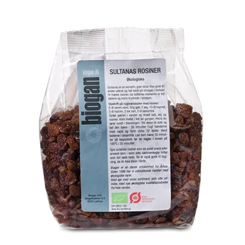 Økologiske Sultana Rosiner