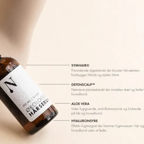 Økologisk Hårserum Boost