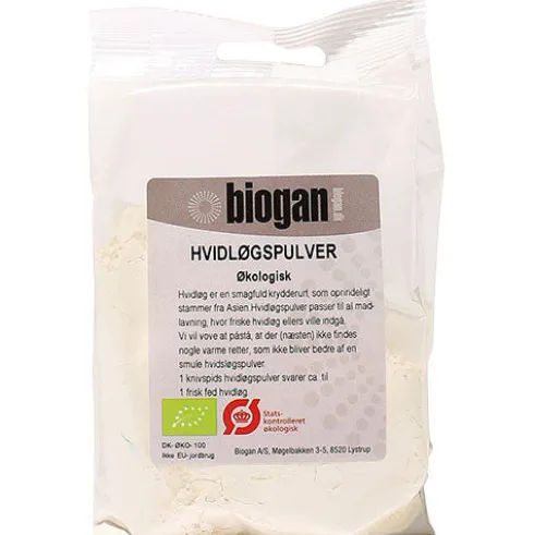Økologisk Hvidløgspulver