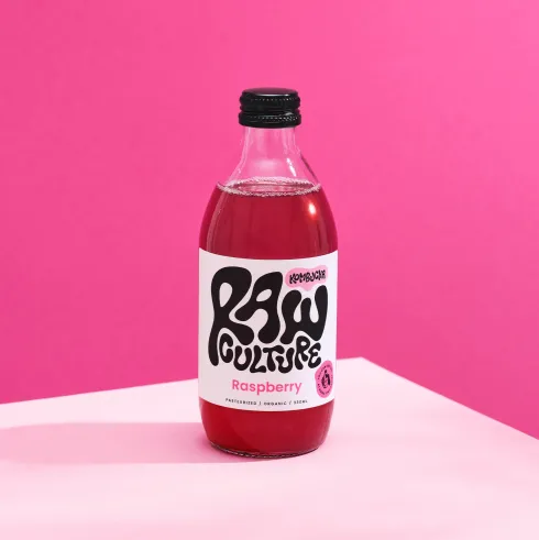 Kombucha Hindbær Økologisk