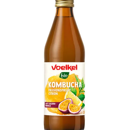 Kombucha Passionsfrugt Og Citron Økologisk