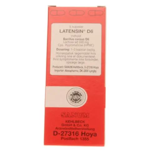 Latensin D6 Kapsler