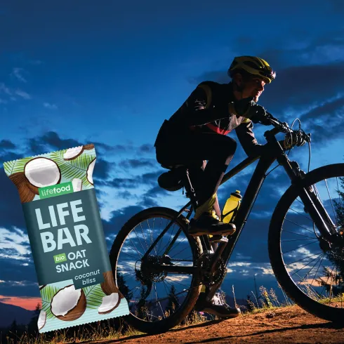 Lifebar Havre Snack Coconut Bliss Økologisk