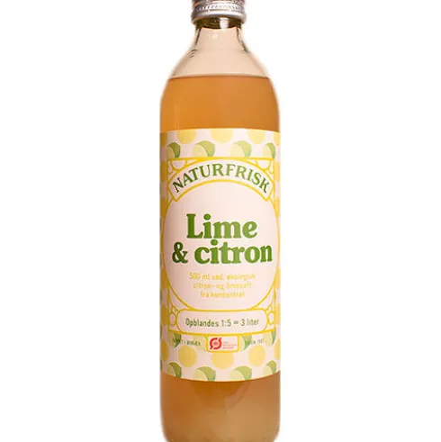 Lime & Citron saft Økologisk