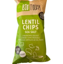 Linsechips Havsalt Økologisk
