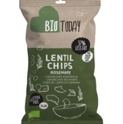 Linsechips Med Rosmarin Økologisk