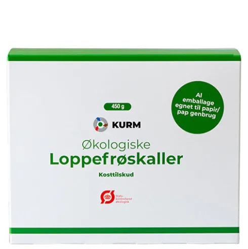 Loppefrøskaller Økologisk