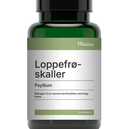 Loppefrøskaller Psyllium kapsler