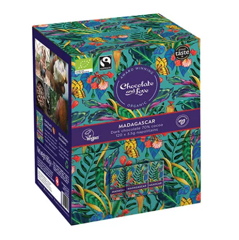 Madagascar Chokolade Dispenser Box Økologisk