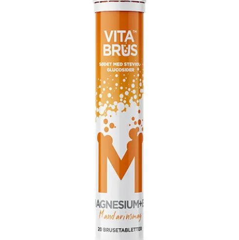 Magnesium+b6 Brusetabletter Mandarinsmag