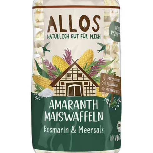 Majsgaletter Rosmarin Havsalt Økologisk | 100 g