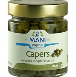 Mani Organic Kapers I Olivenolie Økologisk