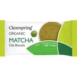 Matcha Oat Biscuits Økologisk