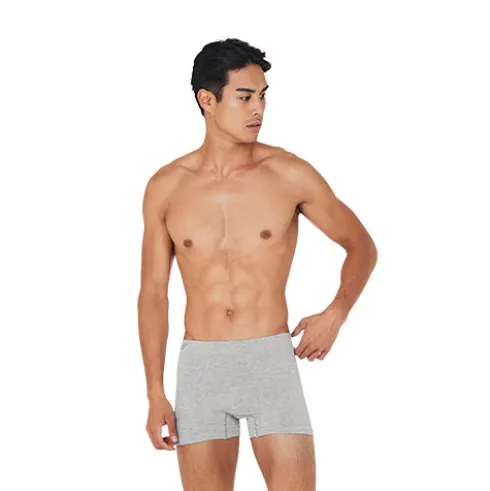 Men´s Boxers Light Grey Marl | Str. S