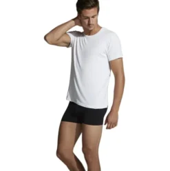 Men´s Crew Neck T-shirt Hvid | Str. S