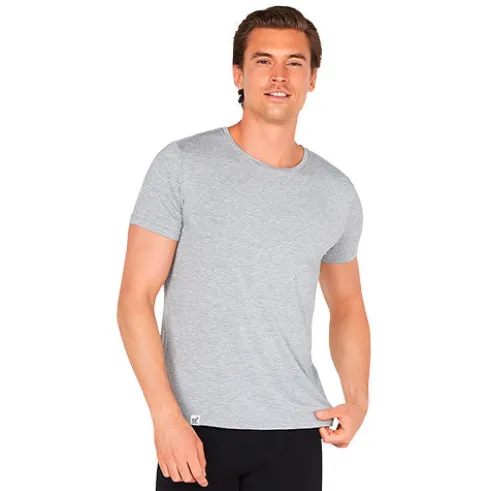 Men´s Crew Neck T-shirt Lysegrå | Str. Xl