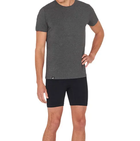 Men´s Crew Neck T-shirt Mørk Grå | Str. S