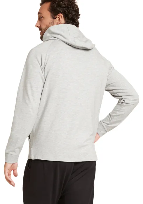 Men´s Weekend Pullover Hoodie Grey Marl | Str. S