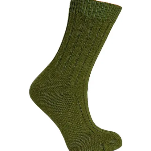 Merinould Strømper Lime | Str. 39/42
